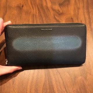 バレンシアガ(Balenciaga)のバレンシアガ ブルー財布(長財布)