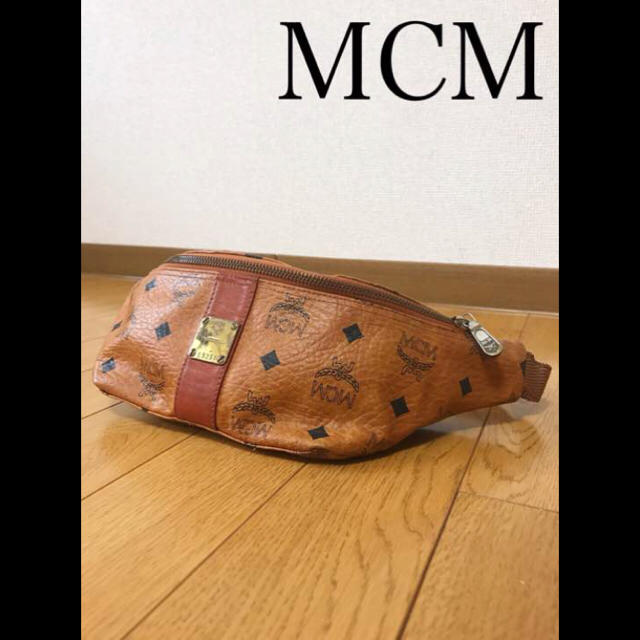 MCM - 【希少】MCM ウエストバッグ ウエストポーチ モノグラム 0125の