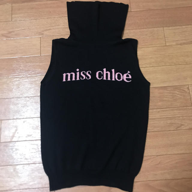 Chloe(クロエ)のmissクロエのノースリーブニット レディースのトップス(ニット/セーター)の商品写真