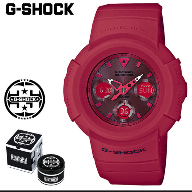G-SHOCK(ジーショック)のゆいゆい様専用 新品 G-SHOCK 35周年 AWG-M535C-4AJR メンズの時計(腕時計(デジタル))の商品写真