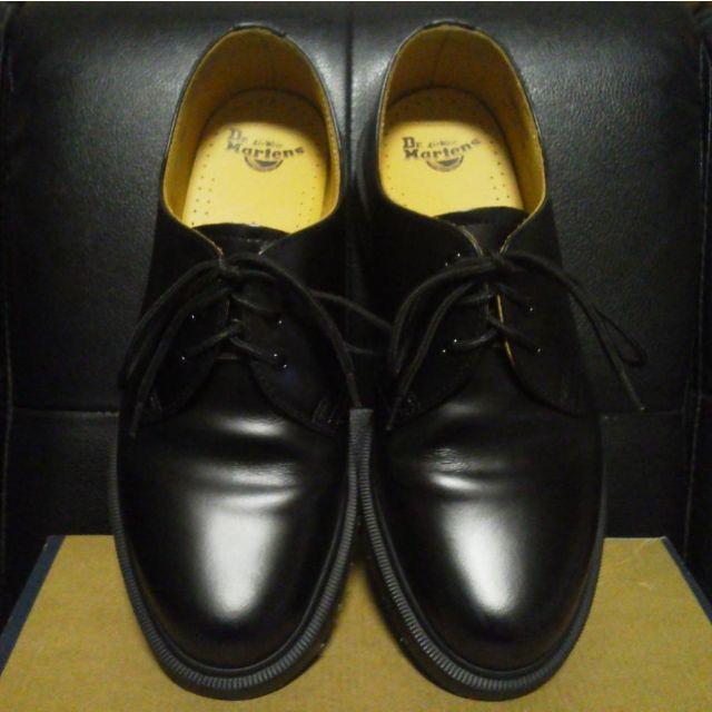 逸品】 【専用】Dr.Martens 3ホール UK7 黒 1461 PW ブーツ