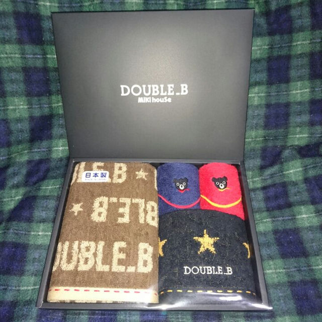 DOUBLE.B(ダブルビー)のしるこさんどさん専用DOUBLE.B  タオルセット キッズ/ベビー/マタニティのこども用ファッション小物(その他)の商品写真