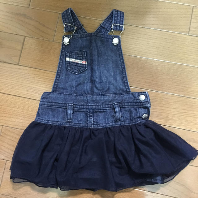 DIESEL(ディーゼル)のDIESEL ジャンパースカート キッズ/ベビー/マタニティのベビー服(~85cm)(ワンピース)の商品写真