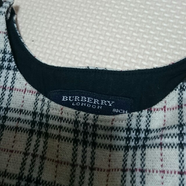 BURBERRY(バーバリー)のBURBERRYワンピース80☆ キッズ/ベビー/マタニティのベビー服(~85cm)(ワンピース)の商品写真