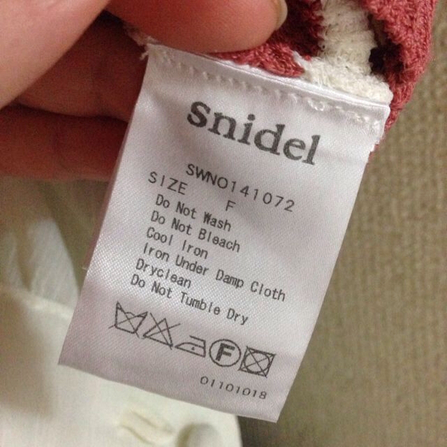 SNIDEL(スナイデル)のsnidel レディースのトップス(Tシャツ(半袖/袖なし))の商品写真