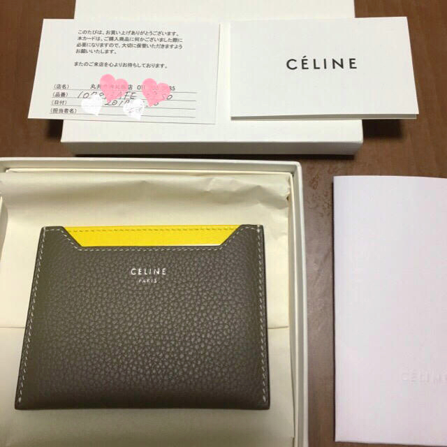 celine - マカロン様専用！未使用美品！セリーヌカードケースパス