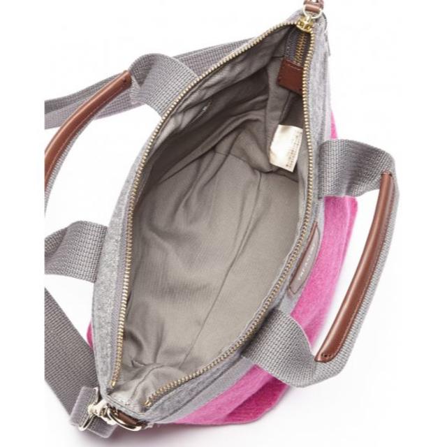 TOPKAPI(トプカピ)のデイジー様専用　TOPKAPI ピンク ハリスツイード ミニトートバッグ  レディースのバッグ(ショルダーバッグ)の商品写真