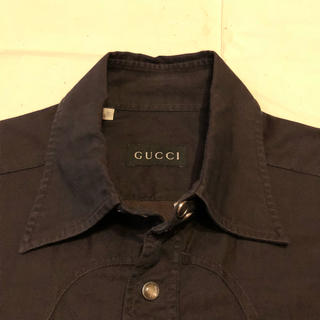 グッチ(Gucci)のGUCCI ブラック シャツ(シャツ)