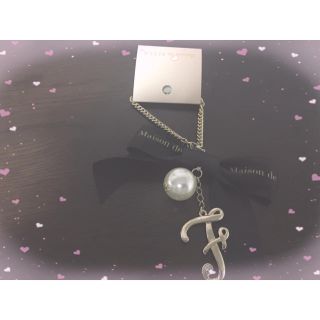 メゾンドフルール(Maison de FLEUR)の♡Maison de FLEUR　イニシャルチャーム♡(チャーム)