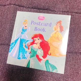 ディズニー(Disney)のDisneyPrincess♡ポストカードブック(しおり/ステッカー)