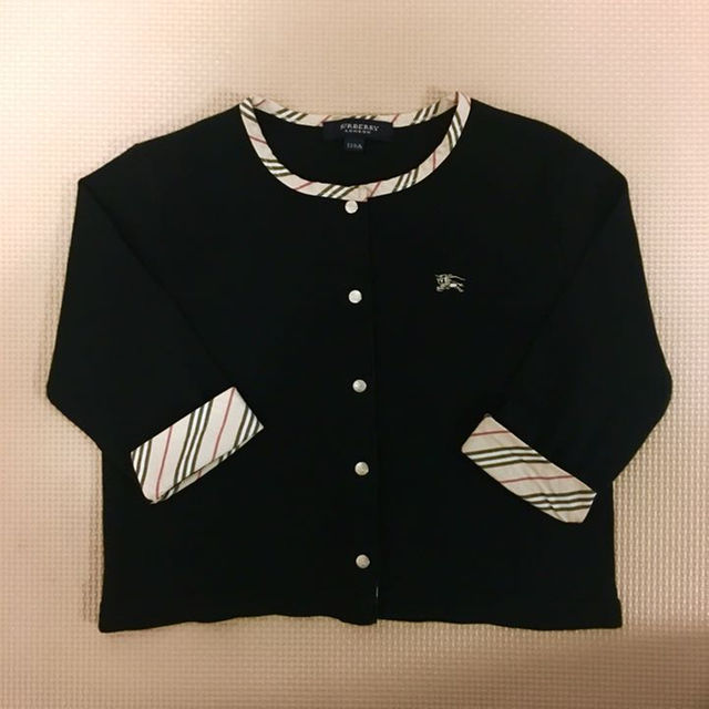 BURBERRY(バーバリー)の【美品】★バーバリー★BURBERRY★長袖カーディガン★110A キッズ/ベビー/マタニティのキッズ服女の子用(90cm~)(その他)の商品写真