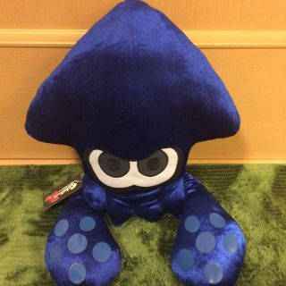 ニンテンドウ(任天堂)のスプラトゥーン2 ぬいぐるみ 青(キャラクターグッズ)