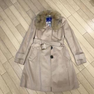 バーバリーブルーレーベル(BURBERRY BLUE LABEL)の本日破格の価格‼️カシミヤ100% バーバリーコート(ロングコート)