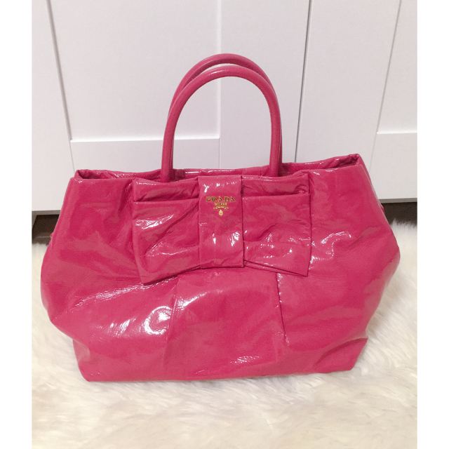 専用です!お値下げ!PRADA リボントートバッグ-