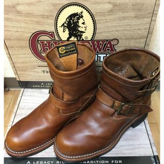 チペワ(CHIPPEWA)のCHIPPEWA 7'エンジニア ブラウン 25.0㎝(ブーツ)