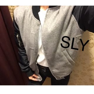 スライ(SLY)のSLY☆MA-1(ブルゾン)