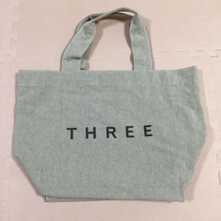 スリー(THREE)のTHRE E ノベルティバッグ 大(トートバッグ)