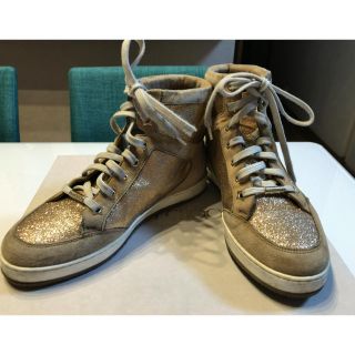 ジミーチュウ(JIMMY CHOO)の★nanako様★ジミーチュウ グリッタースニーカー36サイズ(スニーカー)