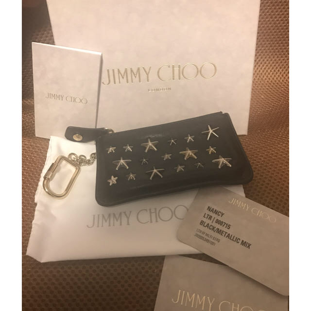 JIMMY CHOO(ジミーチュウ)の【ぶた様専用】正規品ジミーチュウコインケース レディースのファッション小物(コインケース)の商品写真