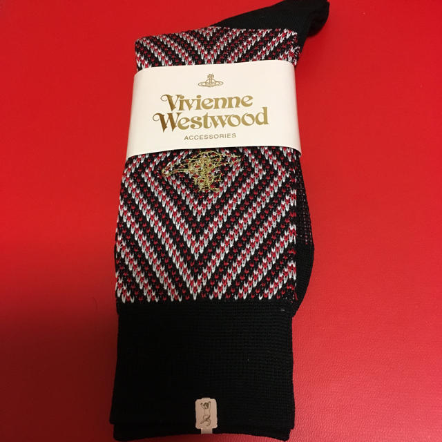 Vivienne Westwood(ヴィヴィアンウエストウッド)のvivienne westwood☆婦人ソックス オーブ刺繍 新品 レディースのレッグウェア(ソックス)の商品写真