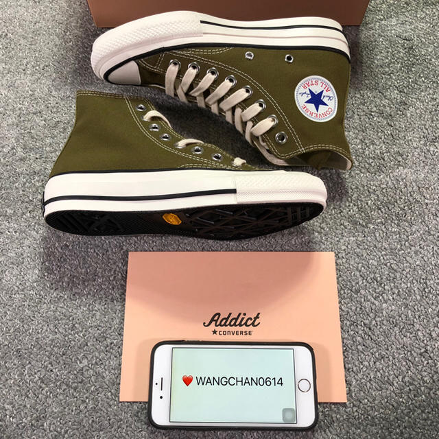 CONVERSE ADDICT CHUCK TAYLOR HI OLIVE 23 1