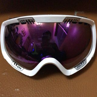 バートン(BURTON)のVONZIPPER ボンジッパー FEENOM 白 スノーボード ゴーグル(アクセサリー)