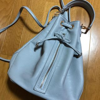 ジルバイジルスチュアート(JILL by JILLSTUART)のJILL by JILLSTUART/巾着リュック【水色】(リュック/バックパック)