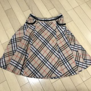 バーバリーブルーレーベル(BURBERRY BLUE LABEL)のバーバリー(ひざ丈スカート)