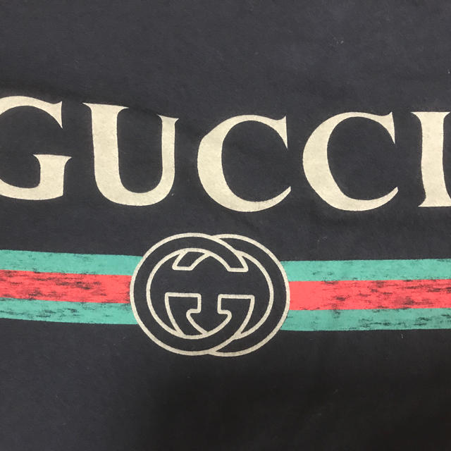 Gucci Gucci ロゴ ウォッシュド Tシャツ 黒 Blackの通販 By 綾鷹 S Shop グッチならラクマ