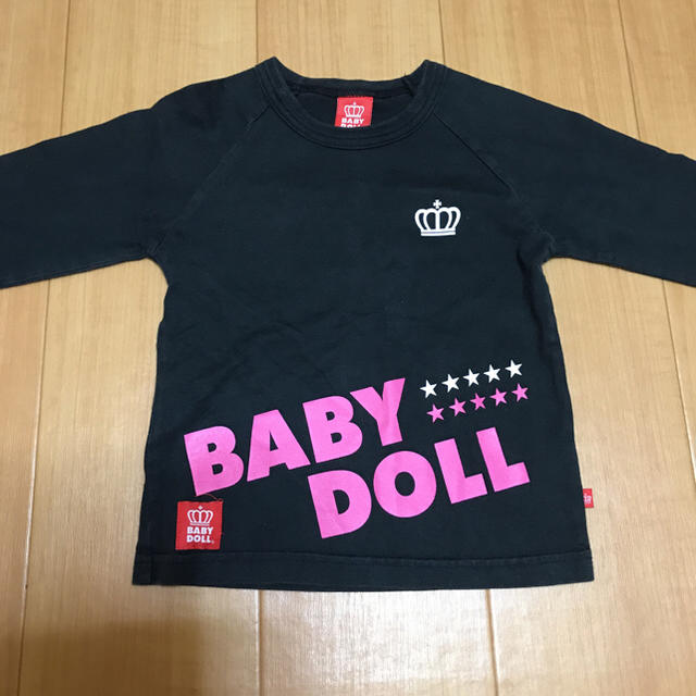 BABYDOLL(ベビードール)のベビードール ロンT 100 キッズ/ベビー/マタニティのキッズ服女の子用(90cm~)(Tシャツ/カットソー)の商品写真