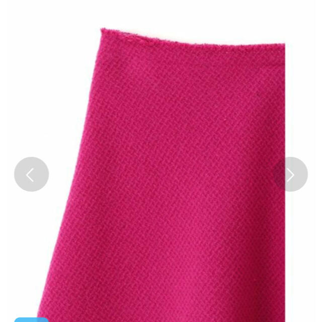 PROPORTION BODY DRESSING(プロポーションボディドレッシング)のドビーバスケットスカートピンク レディースのスカート(ひざ丈スカート)の商品写真