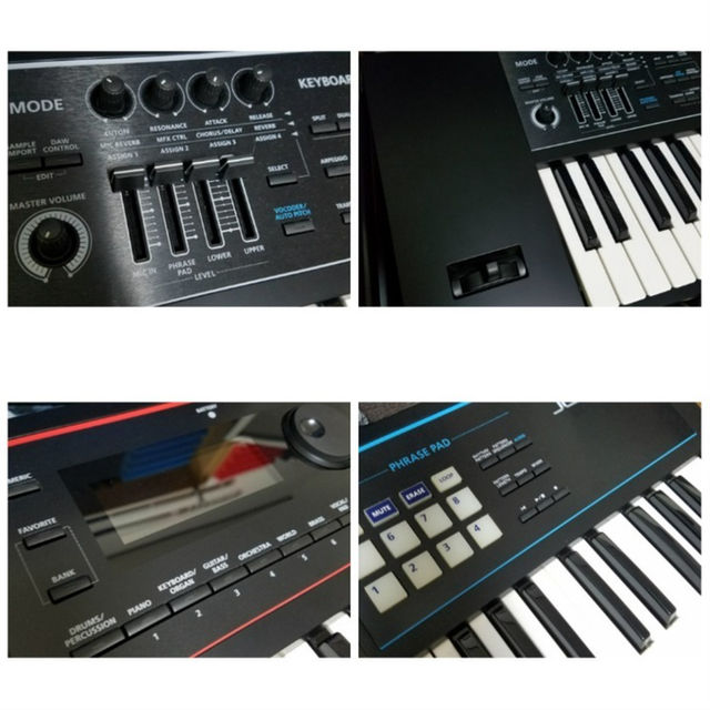 ラスカル様　Roland ローランド JUNO DS61 カバー付き 楽器の鍵盤楽器(その他)の商品写真