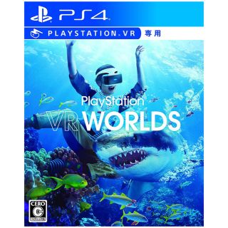 プレイステーションヴィーアール(PlayStation VR)の氷室様専用 PS4 VR WORLDS   送料無料 中古美品(家庭用ゲームソフト)