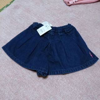 ミキハウス(mikihouse)のミキハウス 新品未使用 りーなちゃんデニムパンツ90(パンツ)