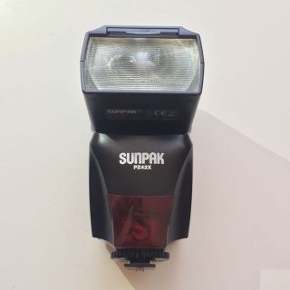 ストロボ PZ42X キヤノン用 サンパックSUNPAK(その他)