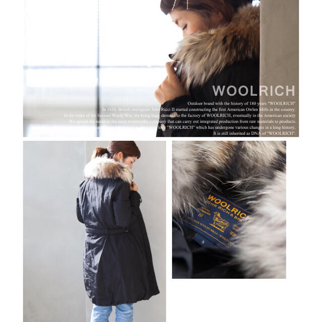 ☆WOOL RICH ウールリッチ バンクーバーコート ファー付き☆