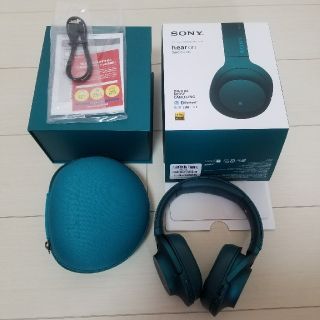 ソニー(SONY)の美品 SONY h.ear on wireless nc (ヘッドフォン/イヤフォン)