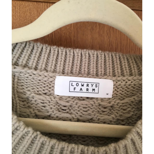 LOWRYS FARM(ローリーズファーム)のローリーズファーム ケーブル編みニット レディースのトップス(ニット/セーター)の商品写真