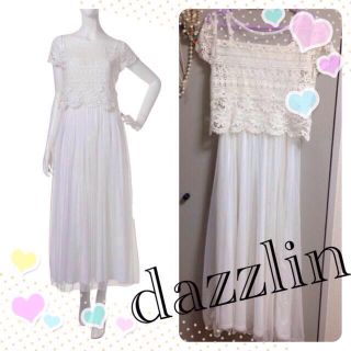 ダズリン(dazzlin)のdazzlin＊シースルーマキシワンピ(ロングワンピース/マキシワンピース)