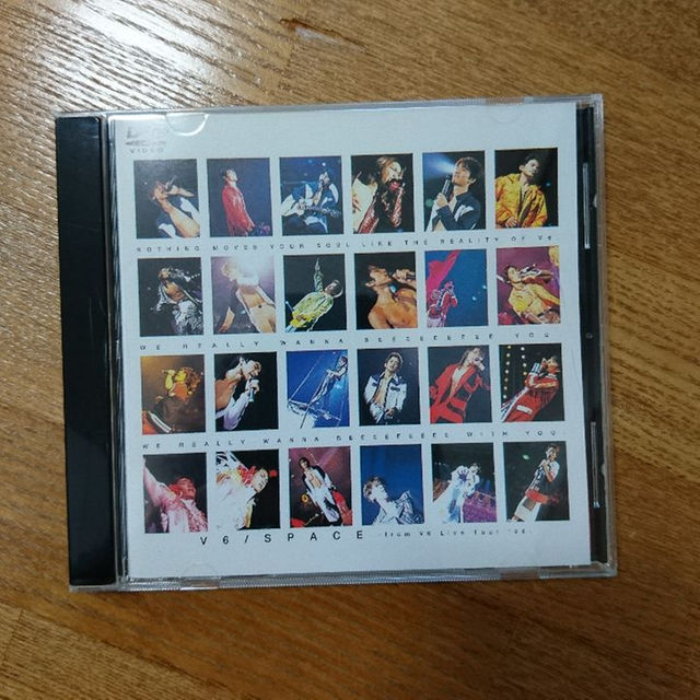 V6(ブイシックス)のV6 DVD SPACE -from V6 Live Tour '98- エンタメ/ホビーのエンタメ その他(その他)の商品写真