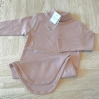 ボンポワン(Bonpoint)のボンポワン 17AW タートルボディ ピンク 18m 新品(肌着/下着)