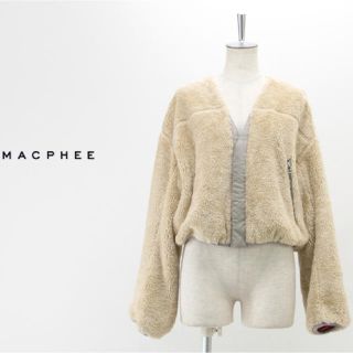 トゥモローランド(TOMORROWLAND)の【新品未使用】MACPHEE Vネックブルゾン(ブルゾン)