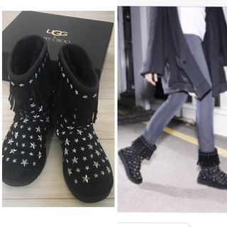 ジミーチュウ(JIMMY CHOO)のUGG×JIMMY CHOO スタッズムートンブーツ(ブーツ)