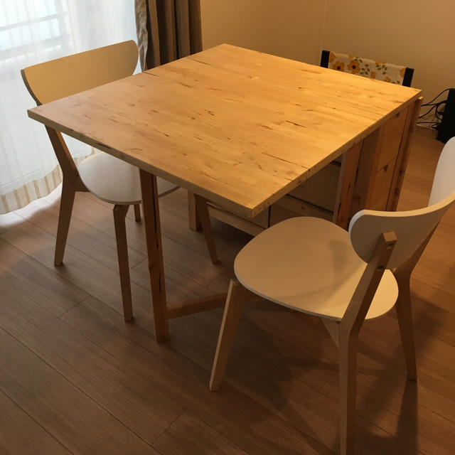 IKEA - 【専用】IKEA ダイニングチェア(2脚セット)の通販 by めー's IKEA - 【専用】IKEA ダイニングチェア(2脚セット)の通販 by めー's