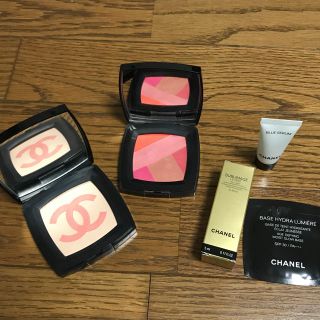 シャネル(CHANEL)のK.安値ショップ様専用CHANEL フェイスパウダー.チークカラー(フェイスパウダー)