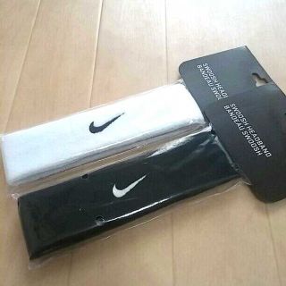 ナイキ(NIKE)の最安値❗即日発送❗NIKEヘアバンド NIKE ヘッドバンド白黒セット(その他)