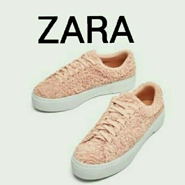 ZARA(ザラ)のプラットフォームスニーカー レディースの靴/シューズ(スニーカー)の商品写真