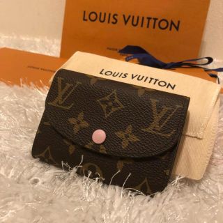 ルイヴィトン(LOUIS VUITTON)の新品未使用 ルイヴィトン ポルトモネ ロザリ ピンク ミニウォレット(財布)