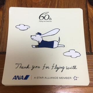 エーエヌエー(ゼンニッポンクウユ)(ANA(全日本空輸))のANA60周年ステッカー  20枚(その他)