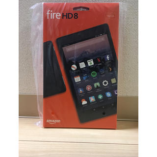 Fire HD 8 タブレット (Newモデル) 16GB、ブラック(タブレット)